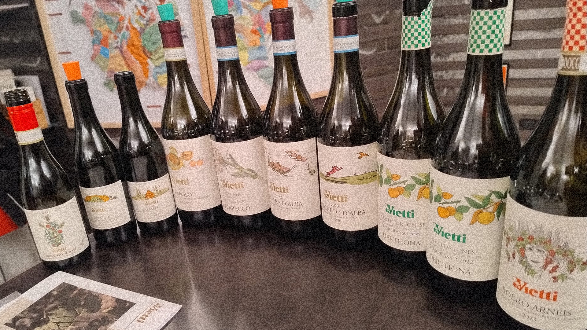 Vietti: dalle etichette d’autore al calice